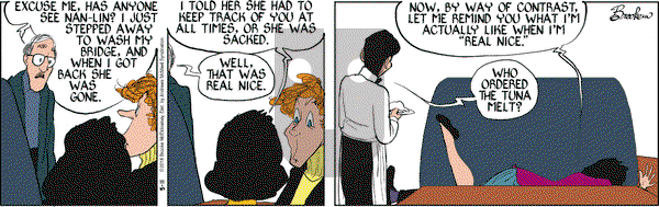 9 Chickweed Lane on Friday May 11, 2018 Comic Strip