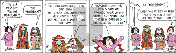 Cathy Classics - Saturday October 21, 2006 Comic Strip