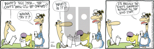 The Duplex on Monday November 21, 2016 Comic Strip