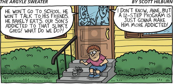 The Argyle Sweater - Sunday September 15, 2024 Comic Strip