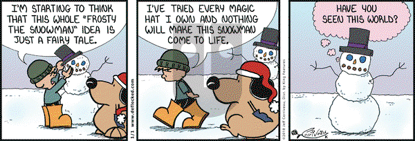 DeFlocked on Monday January 1, 2018 Comic Strip