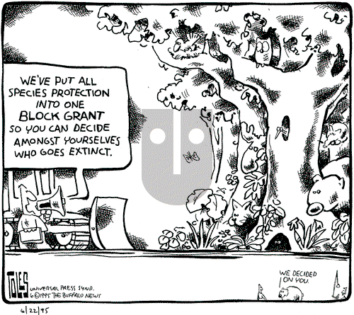 Tom Toles on Thursday June 22, 1995 Comic Strip