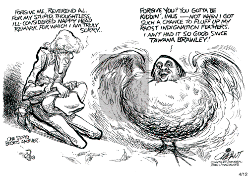 Pat Oliphant on Thursday April 12, 2007 Comic Strip