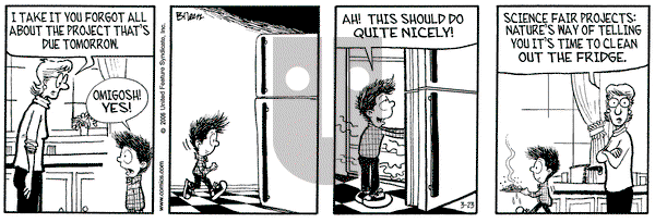 Grand Avenue on Sunday April 2, 2006 Comic Strip