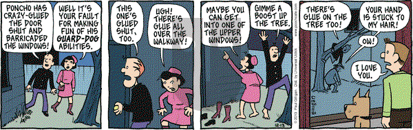 Pooch Cafe on Friday December 13, 2013 Comic Strip