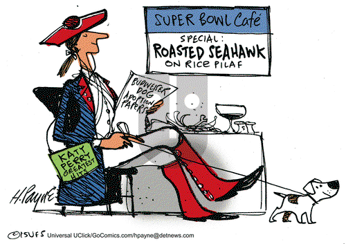 Henry Payne on Monday February 2, 2015 Comic Strip