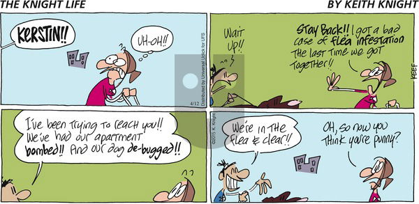 The Knight Life on Sunday April 12, 2015 Comic Strip