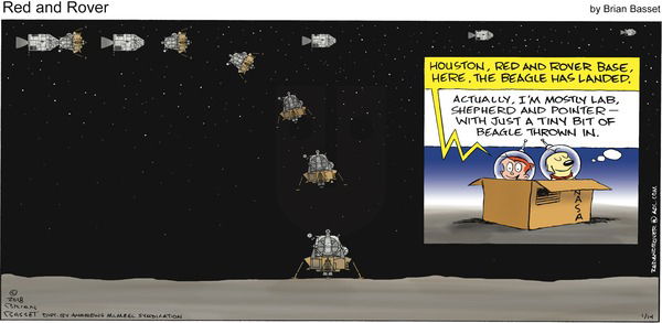 Red and Rover on Sunday January 14, 2018 Comic Strip