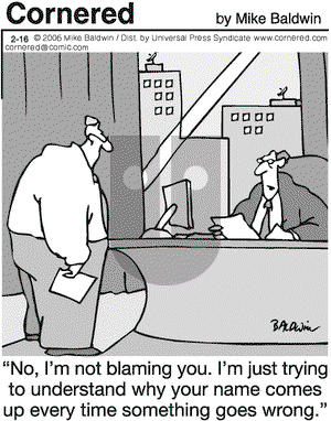 Cornered on Thursday February 16, 2006 Comic Strip