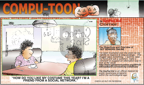 Compu-toon on Sunday October 30, 2011 Comic Strip