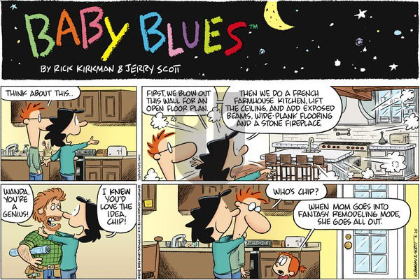 Baby Blues on Sunday February 25, 2018 Comic Strip