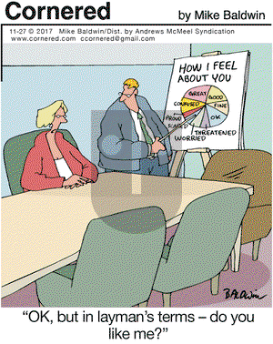Cornered on Monday November 27, 2017 Comic Strip