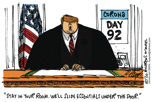 Henry Payne on Thursday March 12, 2020 Comic Strip