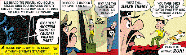Rip Haywire on Tuesday March 29, 2016 Comic Strip