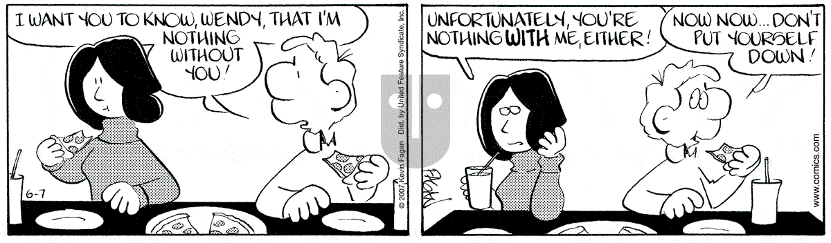 Drabble - Thursday June 7, 2007 Comic Strip