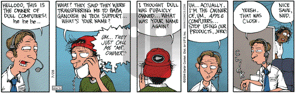 Get Fuzzy on Wednesday July 28, 2004 Comic Strip