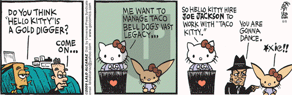 La Cucaracha on Saturday August 8, 2009 Comic Strip