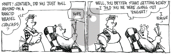 The Grizzwells on Friday August 5, 2011 Comic Strip