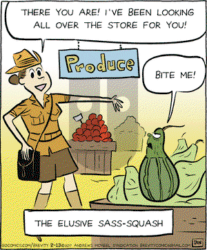 Brevity on Monday February 13, 2017 Comic Strip
