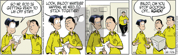 Baldo on Wednesday July 23, 2014 Comic Strip