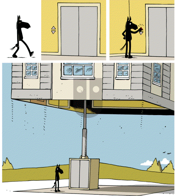 Dark Side of the Horse on Sunday April 14, 2019 Comic Strip