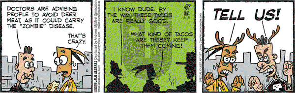 La Cucaracha on Saturday March 16, 2019 Comic Strip