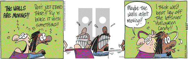 The Knight Life on Friday November 16, 2012 Comic Strip