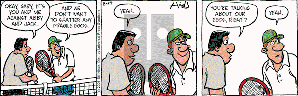 Cleats on Thursday August 24, 2006 Comic Strip