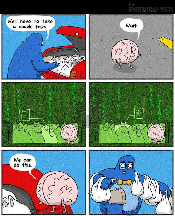 The Awkward Yeti on Tuesday October 13, 2015 Comic Strip