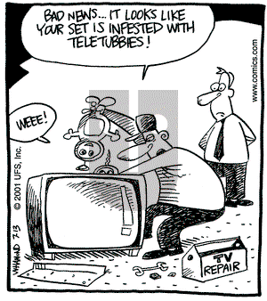 Reality Check on Friday July 13, 2001 Comic Strip