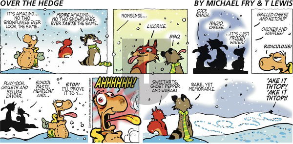 Over the Hedge on Sunday February 19, 2017 Comic Strip