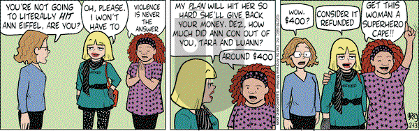 Luann on Tuesday February 13, 2018 Comic Strip