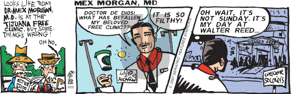 La Cucaracha on Thursday March 22, 2007 Comic Strip