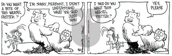 The Grizzwells on Monday March 21, 2005 Comic Strip
