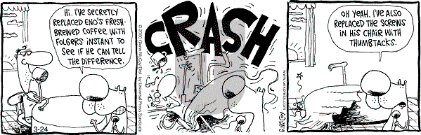 The Duplex on Friday March 24, 2000 Comic Strip