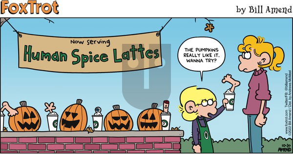 FoxTrot - Sunday October 30, 2022 Comic Strip