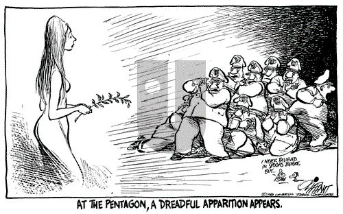Pat Oliphant on Tuesday November 14, 1989 Comic Strip