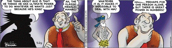 Alley Oop on Wednesday May 29, 2013 Comic Strip