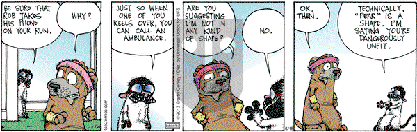 Get Fuzzy on Tuesday June 18, 2013 Comic Strip