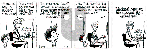 Grand Avenue on Monday December 16, 2002 Comic Strip