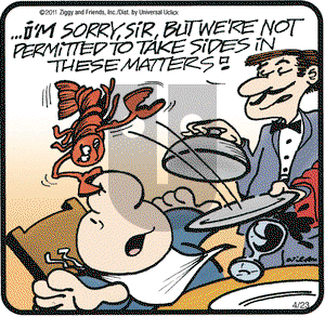 Ziggy on Saturday April 23, 2011 Comic Strip