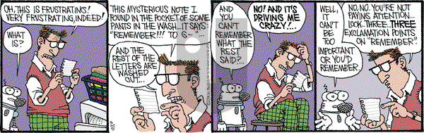 Monty on Wednesday March 5, 2014 Comic Strip