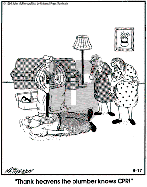 Close to Home on Tuesday August 17, 1999 Comic Strip
