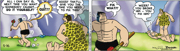 Alley Oop on Monday May 16, 2016 Comic Strip