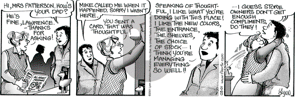 For Better or For Worse on Friday May 18, 2001 Comic Strip