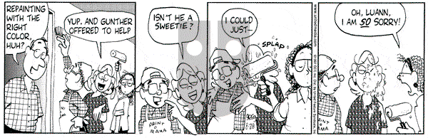 Luann on Thursday August 28, 1997 Comic Strip