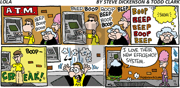 Lola on Sunday November 10, 2002 Comic Strip