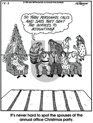 Close to Home on Sunday March 9, 1997 Comic Strip