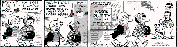 Nancy on Friday January 16, 1948 Comic Strip