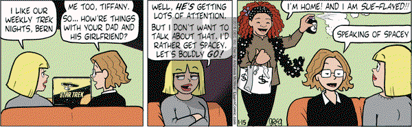 Luann on Monday January 15, 2018 Comic Strip